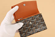 Okify Goyard Saint-Gabriel Brown And Black Wallet 12x2.5x9.3cm - 3
