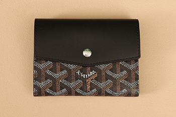 Okify Goyard Saint-Gabriel Black Wallet 12x2.5x9.3cm