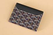 Okify Goyard Saint-Gabriel Dark Blue Wallet 12x2.5x9.3cm - 2