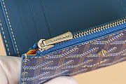 Okify Goyard Saint-Gabriel Blue Wallet 12x2.5x9.3cm - 6