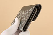 Okify Goyard Saint-Gabriel Gray Wallet 12x2.5x9.3cm - 5