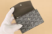 Okify Goyard Saint-Gabriel Gray Wallet 12x2.5x9.3cm - 2