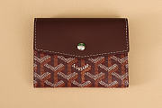 Okify Goyard Saint-Gabriel Red Burgundy Wallet 12x2.5x9.3cm - 1
