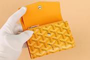 Okify Goyard Saint-Gabriel Yellow Wallet 12x2.5x9.3cm - 3