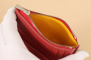 Okify Goyard Saint-Gabriel Red Wallet 12x2.5x9.3cm - 3