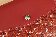 Okify Goyard Saint-Gabriel Red Wallet 12x2.5x9.3cm - 2