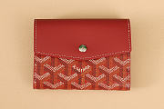 Okify Goyard Saint-Gabriel Red Wallet 12x2.5x9.3cm - 1