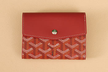 Okify Goyard Saint-Gabriel Red Wallet 12x2.5x9.3cm