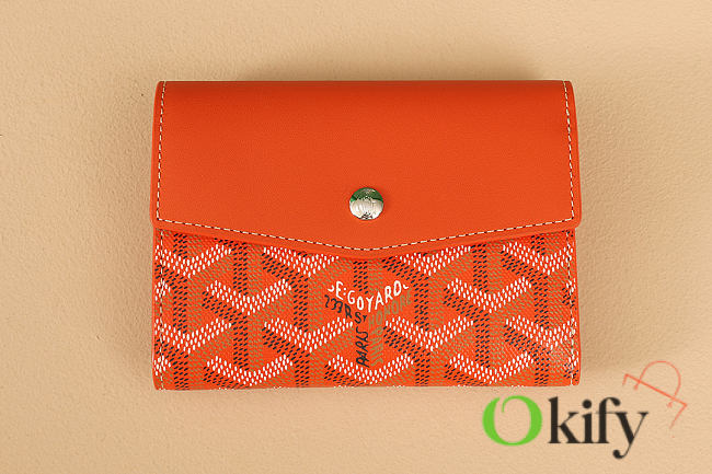 Okify Goyard Saint-Gabriel Orange Wallet 12x2.5x9.3cm - 1