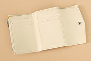 Okify Goyard Saint-Gabriel White Wallet 12x2.5x9.3cm - 6