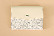 Okify Goyard Saint-Gabriel White Wallet 12x2.5x9.3cm - 5