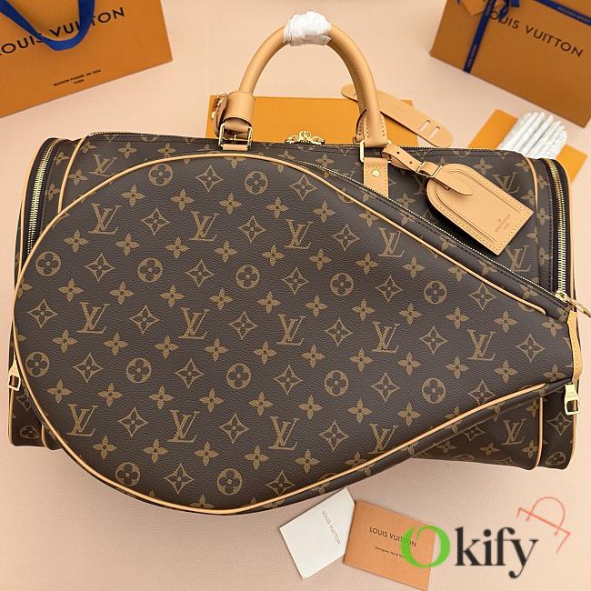 Okify Louis Vuitton Keepall 50 Tennis Bag M28848 52x30x23cm - 1