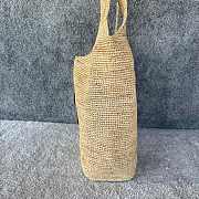 Okify Celine Classic Panier Cabas Raffia Bag 32.5x28x20cm - 6