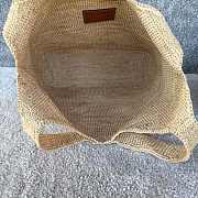 Okify Celine Classic Panier Cabas Raffia Bag 32.5x28x20cm - 5
