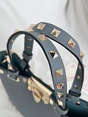 Okify Valentino Garavani Rockstud Small Bag In Light Blue 23x15.5x6cm - 2