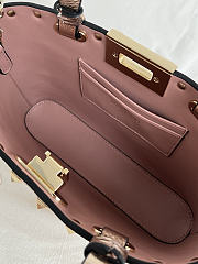 Okify Valentino Garavani Rockstud Small Bag In Rose Gold 23x15.5x6cm - 6