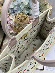 Okify Dior Dioriviera Medium Book Tote Bag 36x28cm - 5
