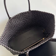Okify Bottega Veneta Large Cabat Bag Dark Brown 51x28x18cm - 5