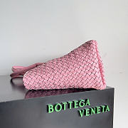 Okify Bottega Veneta Large Cabat Bag Pink 51x28x18cm - 3