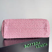 Okify Bottega Veneta Large Cabat Bag Pink 51x28x18cm - 2