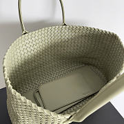 Okify Bottega Veneta Large Cabat Bag Light Green 51x28x18cm - 4