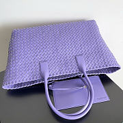 Okify Bottega Veneta Large Cabat Bag Purple 51x28x18cm - 2