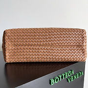 Okify Bottega Veneta Large Cabat Bag Brown Cognac 51x28x18cm - 3