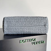 Okify Bottega Veneta Large Cabat Bag Light Blue 51x28x18cm - 6