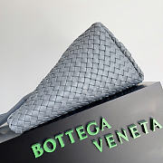 Okify Bottega Veneta Large Cabat Bag Light Blue 51x28x18cm - 5