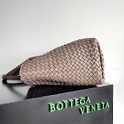 Okify Bottega Veneta Large Cabat Bag Brown 51x28x18cm - 6