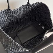 Okify Bottega Veneta Large Cabat Bag Black 51x28x18cm - 4