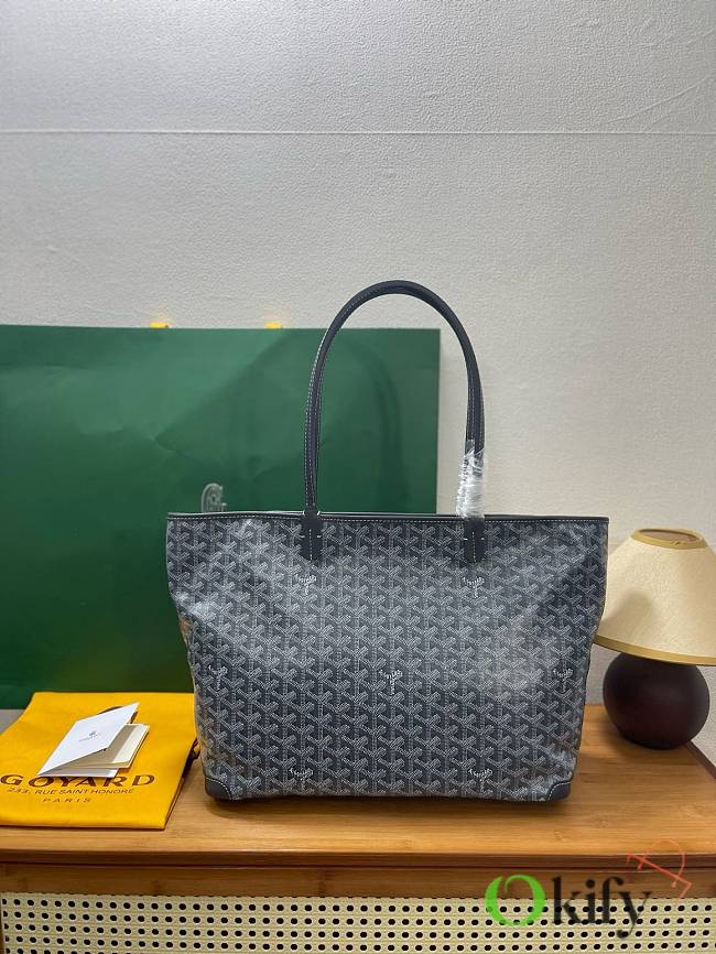 Okify Goyard Artois MM Bag Gray 50x36x29x16cm - 1