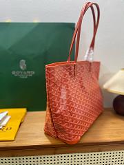 Okify Goyard Artois MM Bag Orange 50x36x29x16cm - 3