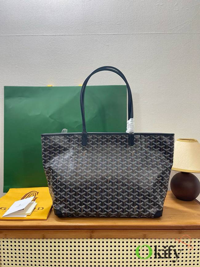 Okify Goyard Artois MM Bag Black 50x36x29x16cm - 1