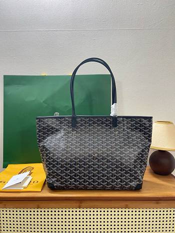 Okify Goyard Artois MM Bag Black 50x36x29x16cm