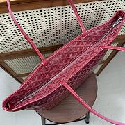 Okify Goyard Artois MM Bag Red Burgundy 50x36x29x16cm - 5