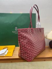 Okify Goyard Artois MM Bag Red Burgundy 50x36x29x16cm - 3
