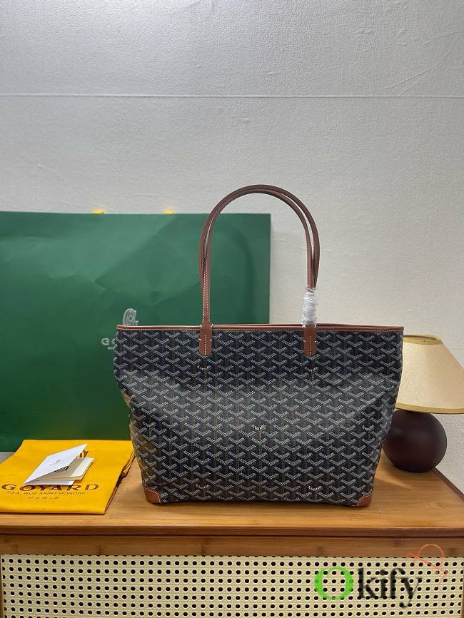 Okify Goyard Artois MM Bag Black And Brown 50x36x29x16cm - 1