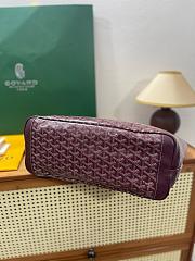 Okify Goyard Artois MM Bag Dark Burgundy 50x36x29x16cm - 3