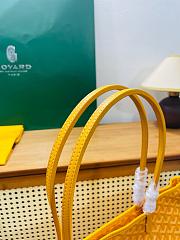 Okify Goyard Artois MM Bag Yellow 50x36x29x16cm - 6