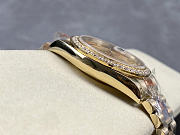 Okify Rolex Day Date Gold Watch With Diamond 40mm - 6
