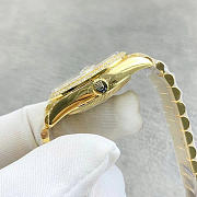 Okify Rolex Day Date Gold Watch With Diamond 36mm - 5