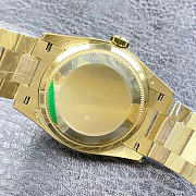 Okify Rolex Day Date Gold Watch With Diamond 36mm - 3