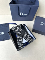 Okify Dior Oblique Black Hardware Belt 3.5cm - 4