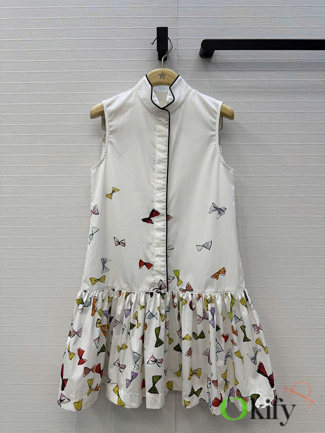 Okify Dior Dioriviera Short Flared Dress  - 1