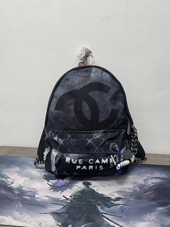 Okify CC Graffiti Black Backpack 38x31x14cm