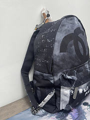 Okify CC Graffiti Black Backpack 38x31x14cm - 4