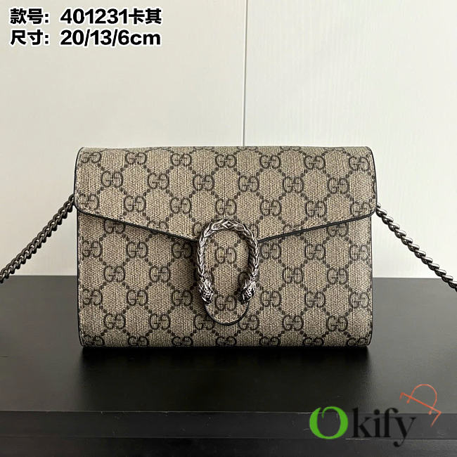 Okify Gucci Dionysus Wallet On Chain Bag 401231 20x13x6cm - 1