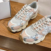 Okify Dior Chrono Silver And Nude Women Sneakers  - 3
