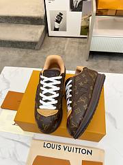 Okify Louis Vuitton Buttersoft Brown Sneakers  - 3